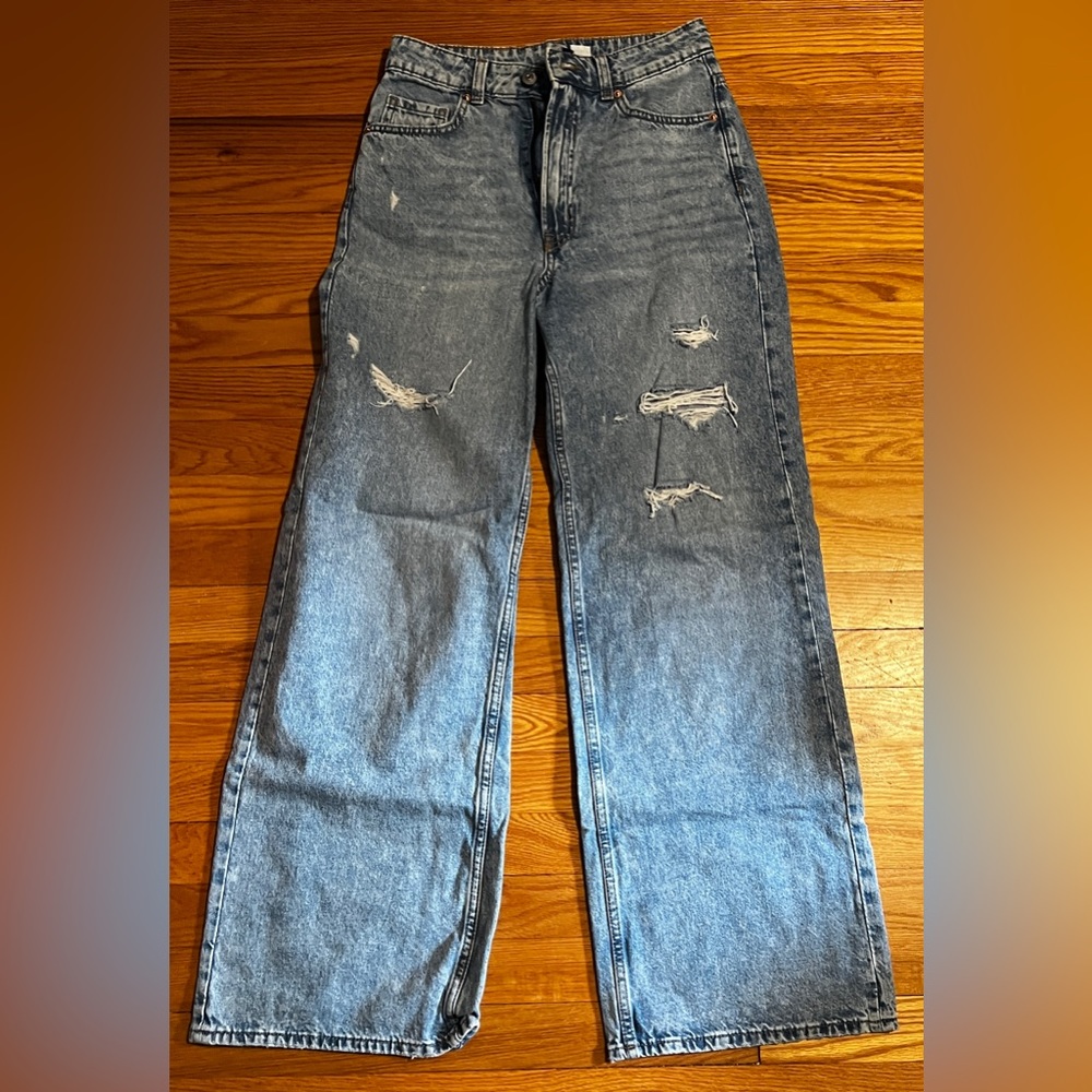 H&M Wide Leg Jeans